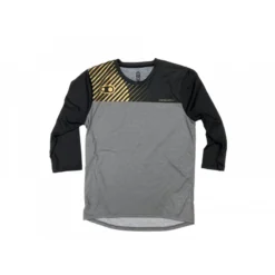CrankBrothers Airmatic Men's 3/4 Sleeve Jersey - Black/Gold/Grey 5 CrankBrothers Airmatic Men's 3/4 Sleeve Jersey - Black/Gold/Grey -Scott Store 1 551