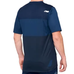 100 Percent Airmatic Short Sleeve Jersey - Blue/Midnight -Scott Store 100AirmaticSSJerseyBlueMi 2