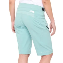 100 Percent Airmatic Womens Baggy Shorts - Seafoam