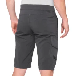 100 Percent Ridecamp Baggy Shorts - Charcoal -Scott Store 100RidecampShortsCHA 2