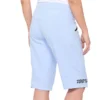 100 Percent Ridecamp Womens Baggy Shorts - Powder Blue -Scott Store 100RidecampWShortsBlue 2