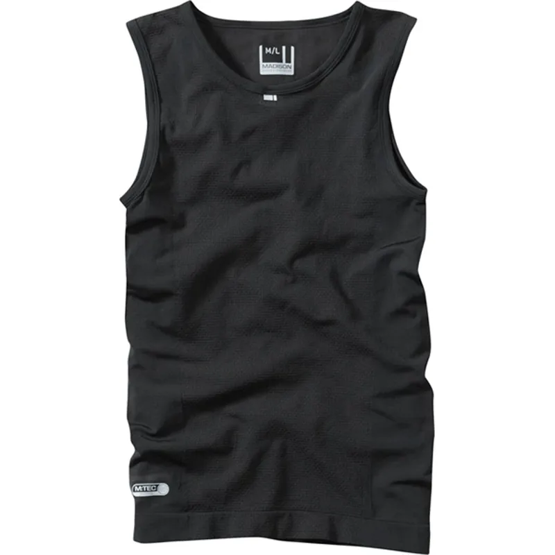 Madison Isoler Mesh Sleeveless Base Layer - Black 3 Madison Isoler Mesh Sleeveless Base Layer - Black