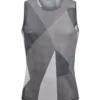 Cube Mesh Sleeveless Baselayer - Grey Camo
