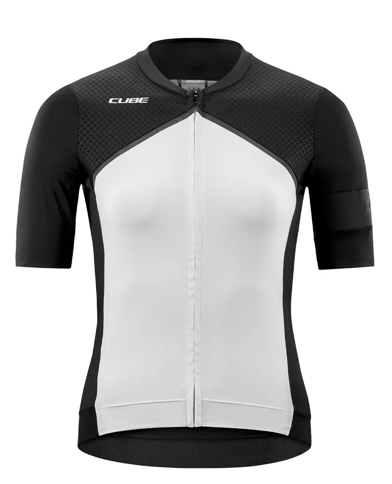 Cube Blackline Women's Short Sleeve Jersey - Black 7 Cube Blackline Women's Short Sleeve Jersey - Black - Image 5