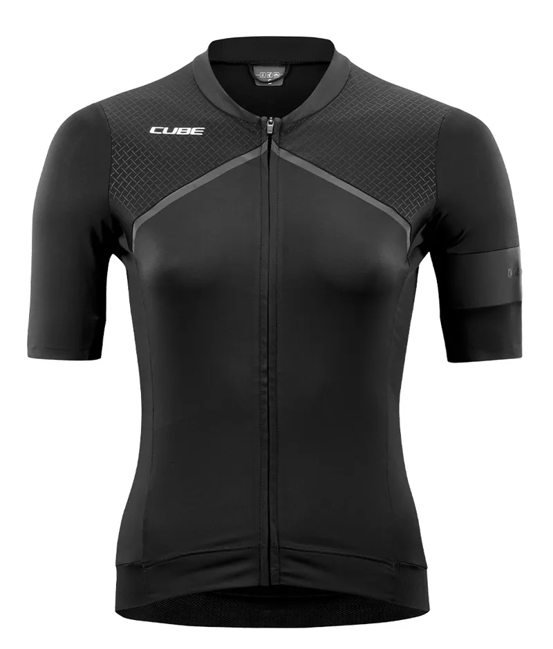 Cube Blackline Women's Short Sleeve Jersey - Black 6 Cube Blackline Women's Short Sleeve Jersey - Black - Image 4
