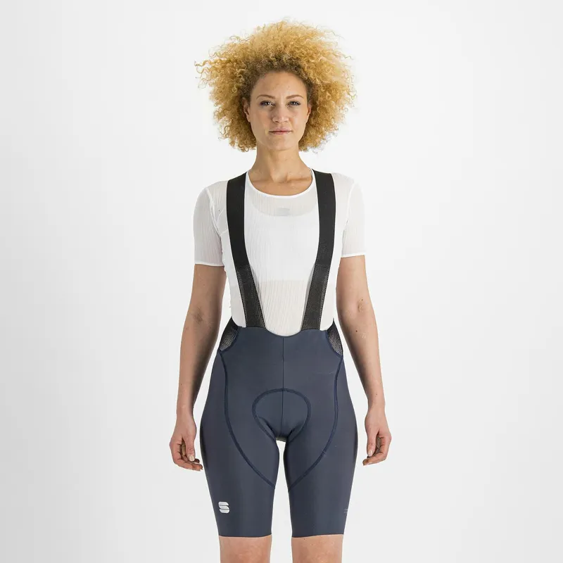 Sportful Classic Women's Bib Shorts - Galaxy Blue 4 Sportful Classic Women's Bib Shorts - Galaxy Blue - Image 2