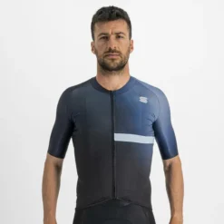 Sportful Bomber Men's Short Sleeve Jersey - Black/Galaxy Blue -Scott Store 112202922p 002 01 651Wx651H