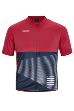 Cube ATX Full Zip Short Sleeve Jersey - Red -Scott Store 11470 1