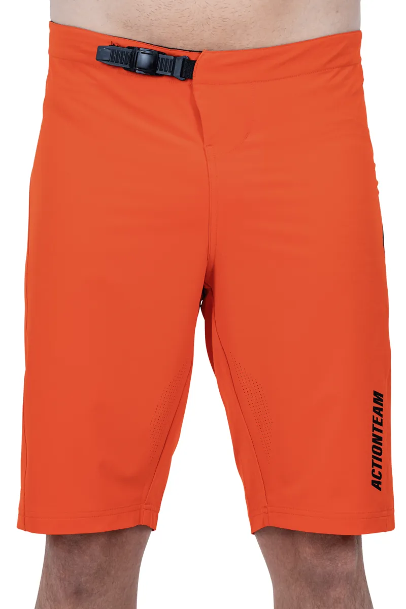 Cube Edge Lightweight Baggy Shorts - Orange 7 Cube Edge Lightweight Baggy Shorts - Orange - Image 5