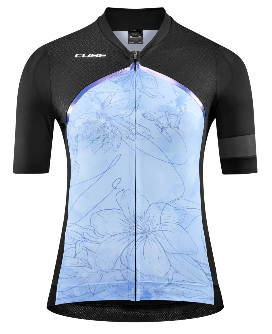 Cube Blackline Women's Short Sleeve Jersey - Black 4 Cube Blackline Women's Short Sleeve Jersey - Black - Image 2