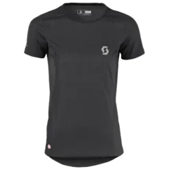 Scott Underwear Womens Short Sleeve Base Layer - Black
