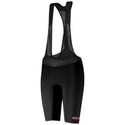 Scott RC Premium ++++ Womens Bibshorts - Black/Lollipop Pink
