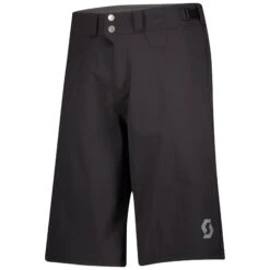 Scott Trail Flow Padded Men's Baggy Shorts - Dark Grey -Scott Store 280347BLK 1 1