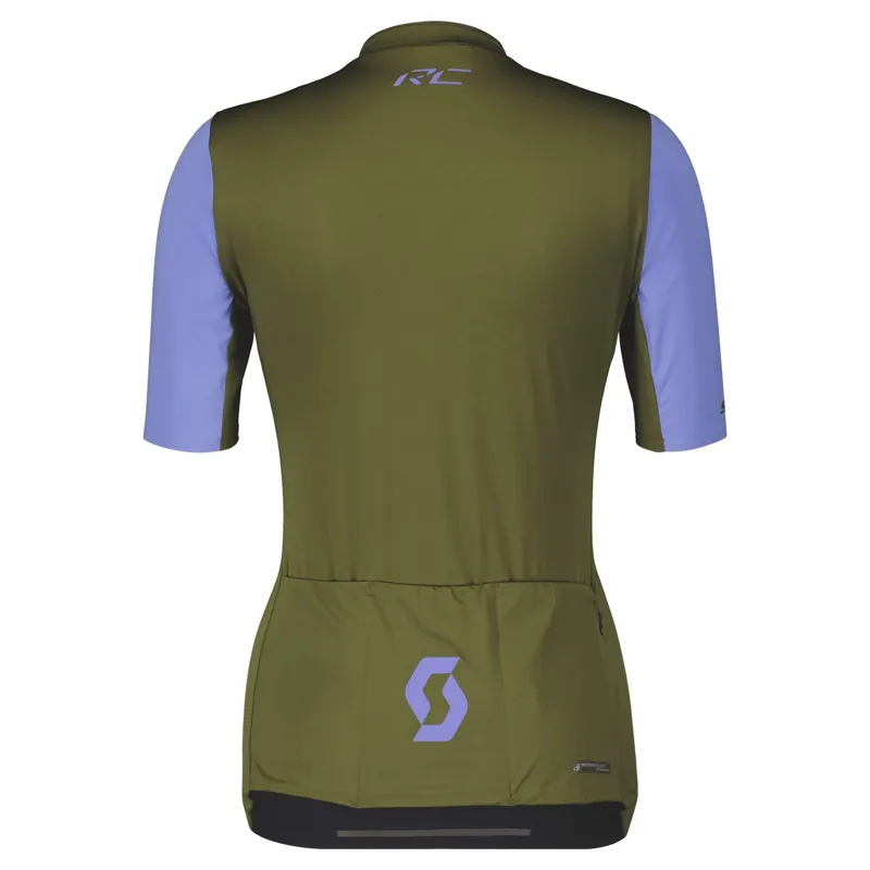 Scott RC Premium Women's Short Sleeve Jersey - Fir Green/Dream Blue Eu 5 Scott RC Premium Women's Short Sleeve Jersey - Fir Green/Dream Blue Eu - Image 3