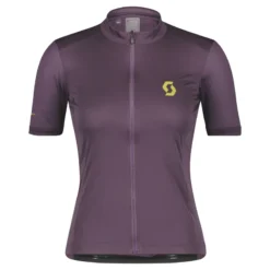 Scott Endurance 10 Women's Short Sleeve Jersey - Dark Purple/Mud Green -Scott Store 2803667164 1801147 png zoom 3
