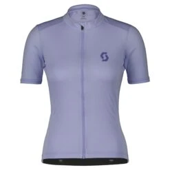 Scott Endurance 10 Women's Short Sleeve Jersey - Dark Purple/Mud Green -Scott Store 2803667519