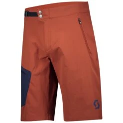 Scott Explorair Light Men's Baggy Shorts - Tuscan Red/Dark Grey -Scott Store 280943BRNREDMIDBLU 1 3