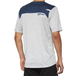 100 Percent Airmatic Men's Short Sleeve Jersey - Grey/Midnight 8 100 Percent Airmatic Men's Short Sleeve Jersey - Grey/Midnight -Scott Store 40014 00015 2