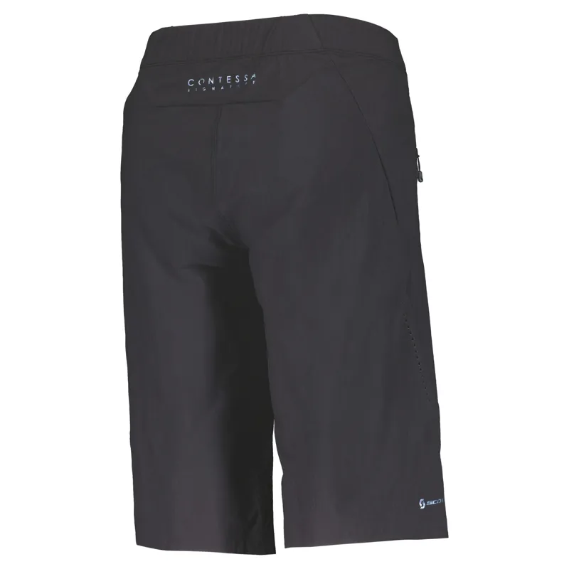 Scott Trail Contessa Signature Women's Baggy Shorts - Black 4 Scott Trail Contessa Signature Women's Baggy Shorts - Black - Image 2