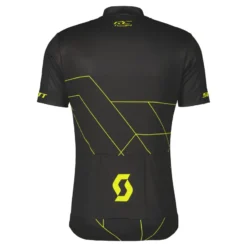 Scott RC Team 20 Men's Short Sleeve Jersey - Black/Sulphur Yellow -Scott Store 4031315024A