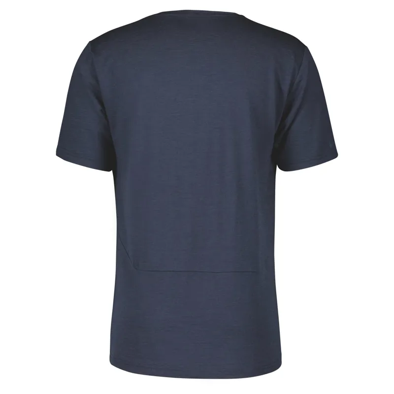 Scott Defined Merino Tech Men's Short Sleeve Jersey - Dark Blue 3 Scott Defined Merino Tech Men's Short Sleeve Jersey - Dark Blue