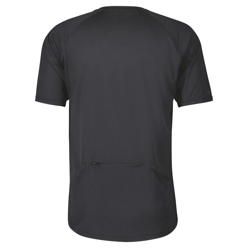 Scott Trail Flow Pro Men's Short Sleeve Jersey - Black 6 Scott Trail Flow Pro Men's Short Sleeve Jersey - Black - Image 4