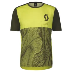 Scott Trail Vertic Men's Short Sleeve Jersey - Bitter Yellow/Fir Green 9 Scott Trail Vertic Men's Short Sleeve Jersey - Bitter Yellow/Fir Green -Scott Store 4032407544