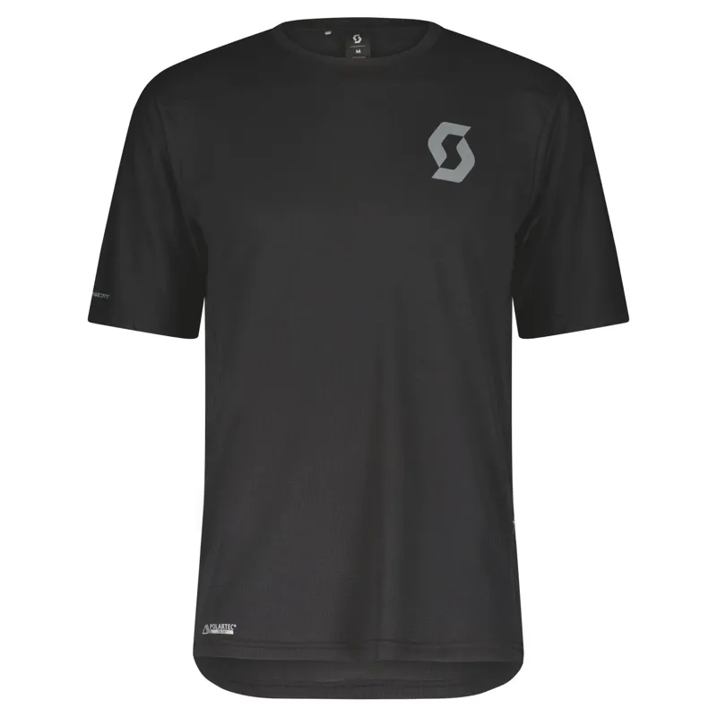 Scott Trail Vertic Pro Men's Short Sleeve Jersey - Black 6 Scott Trail Vertic Pro Men's Short Sleeve Jersey - Black - Image 4