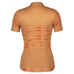 Scott Endurance 20 Women's Short Sleeve Jersey - Rose Beige/Braze Orange