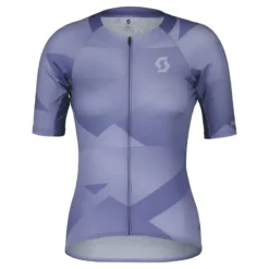 Scott RC Premium Climber Women's Short Sleeve Jersey - Dream Blue/Moon Blue -Scott Store 4038777525