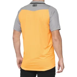 100 Percent Celium Short Sleeve Jersey - Orange/Grey 9 100 Percent Celium Short Sleeve Jersey - Orange/Grey -Scott Store 41204 424 2