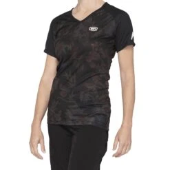 100 Percent Airmatic Womens Short Sleeve Jersey - Black Python -Scott Store 44306 432