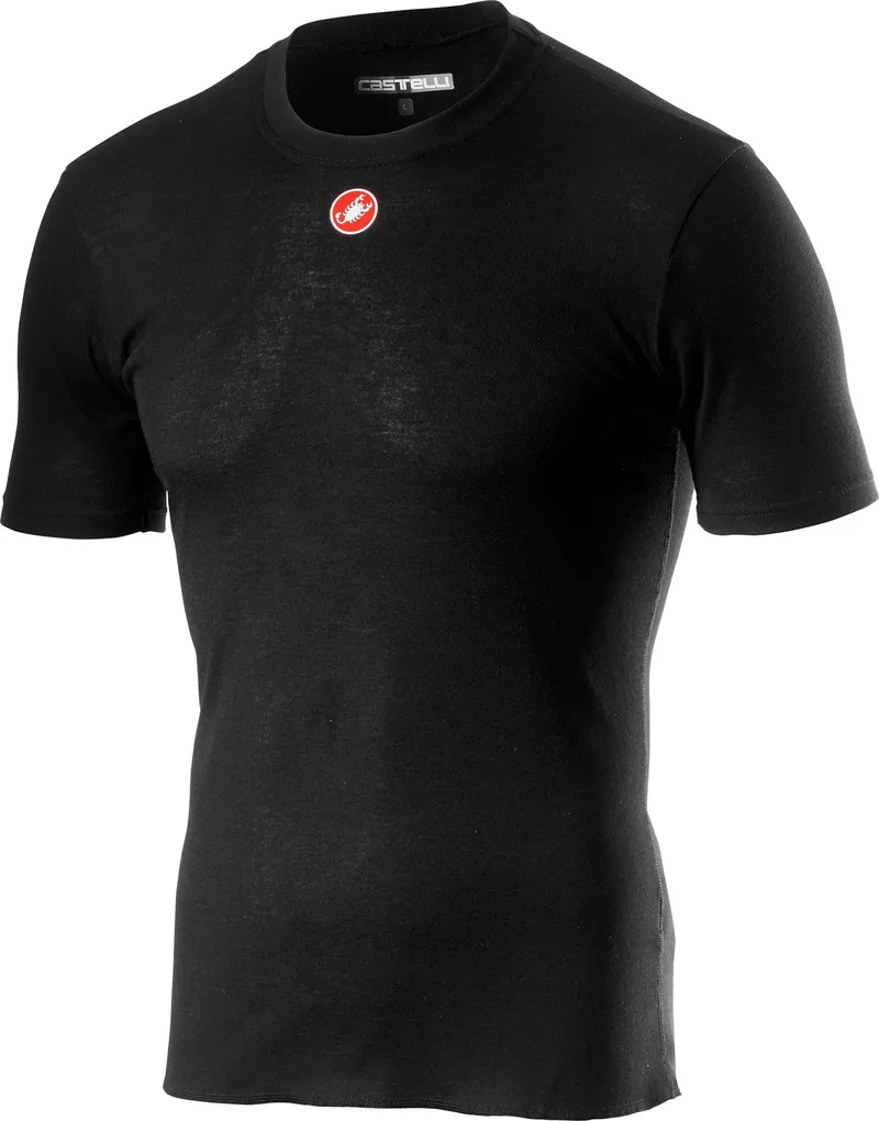 Castelli Prosecco R Short Sleeve Base Layer - Black 4 Castelli Prosecco R Short Sleeve Base Layer - Black - Image 2