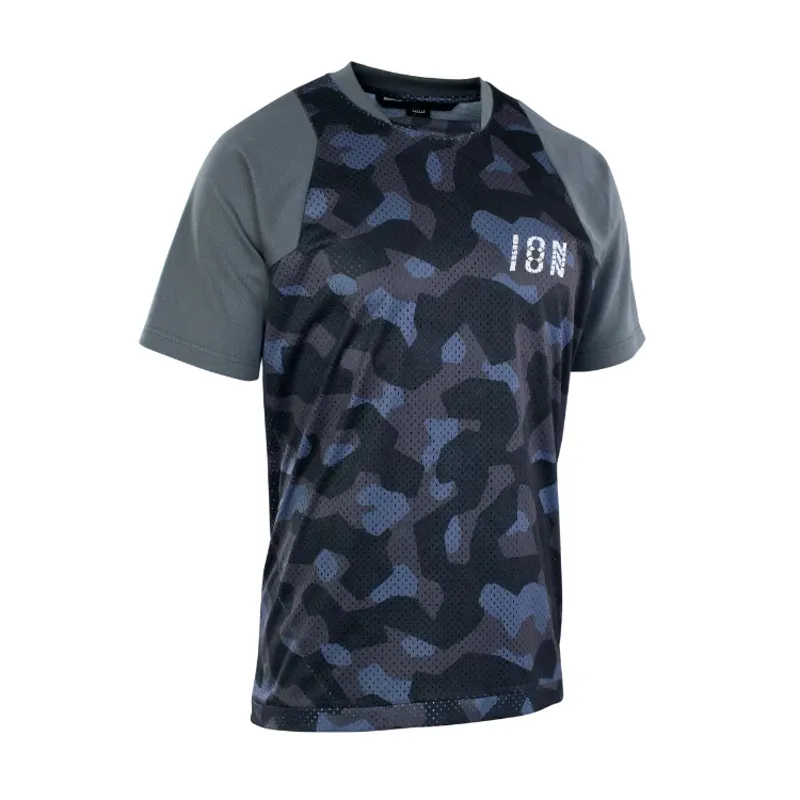 Ion Scrub Men's Short Sleeve MTB Jersey - Grey 5 Ion Scrub Men's Short Sleeve MTB Jersey - Grey - Image 3