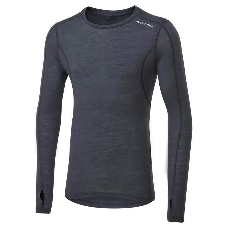Altura Merino 50 Men's Long Sleeve Base Layer - Navy 3 Altura Merino 50 Men's Long Sleeve Base Layer - Navy