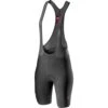 Castelli Velocissima 2 Womens Bibshorts - Black/White/Dark Grey