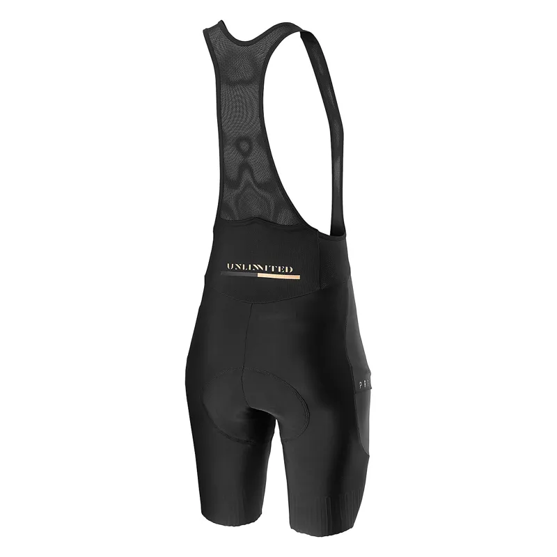 Castelli Unlimited Womens Bib Short - Black 4 Castelli Unlimited Womens Bib Short - Black - Image 2