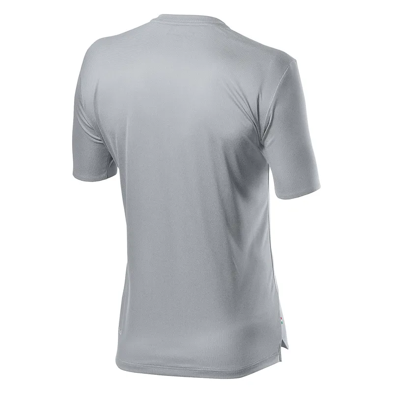 Castelli Tech Tee - Silver/Grey 4 Castelli Tech Tee - Silver/Grey - Image 2