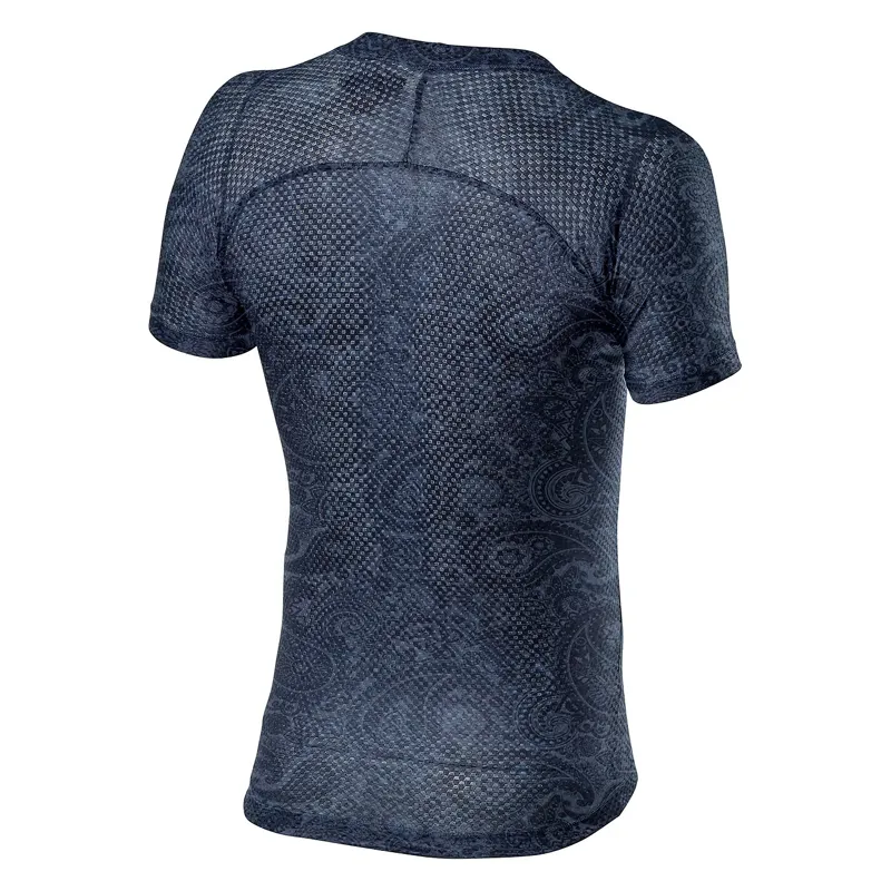 Castelli Pro Mesh Mens Short Sleeve Base Layer - Dark Steel Blue 5 Castelli Pro Mesh Mens Short Sleeve Base Layer - Dark Steel Blue - Image 4