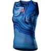Castelli Pro Mesh Womens Sleeveless Base Layer - Saffron -Scott Store CS21060AzzurroItalia 1