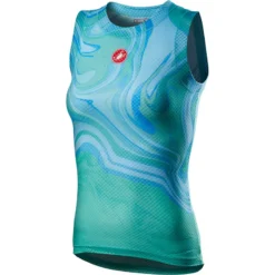 Castelli Pro Mesh Womens Sleeveless Base Layer - Celeste -Scott Store CS21060Celeste
