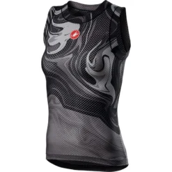 Castelli Pro Mesh Womens Sleeveless Base Layer - Celeste -Scott Store CS21060LightBlack