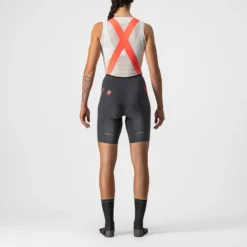 Castelli Velocissima 3 Women's Bib Shorts - Dark Grey/Brilliant Pink 10 Castelli Velocissima 3 Women's Bib Shorts - Dark Grey/Brilliant Pink -Scott Store CS220500301 2
