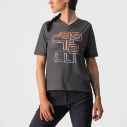 Castelli Trail Tech Women's Technical T-Shirt - Coral Flash 9 Castelli Trail Tech Women's Technical T-Shirt - Coral Flash -Scott Store CS220540301 1