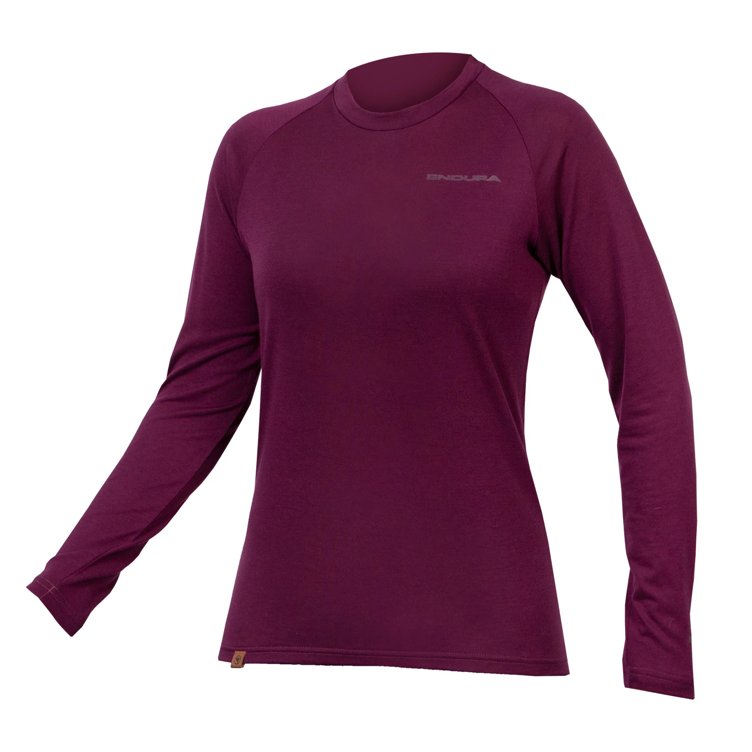 Endura BaaBaa Blend Women's Long Sleeve Baselayer - Paific Blue 5 Endura BaaBaa Blend Women's Long Sleeve Baselayer - Paific Blue - Image 3