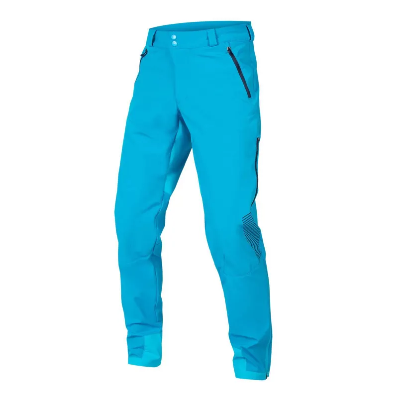 Endura MT500 Spray Waterproof Men's Trousers - Electric Blue 4 Endura MT500 Spray Waterproof Men's Trousers - Electric Blue - Image 2
