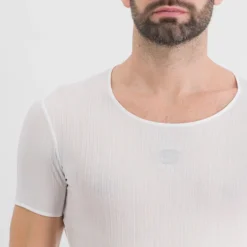 Sportful Pro Men's Short Sleeve Base Layer - White -Scott Store SF20074WHT4