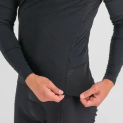 Sportful SottoZero Men's Long Sleeve Base Layer - Black -Scott Store SF20562BLK6