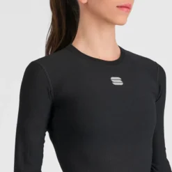 Sportful BodyFit Pro Women's Long Sleeve Base Layer - Black -Scott Store SF20565BLK3