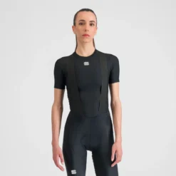 Sportful BodyFit Pro Women's Short Sleeve Base Layer - Black -Scott Store SF20566BLK1